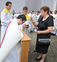 Mlada misa vlč. Luke Brešića prva mlada misa u povijesti župe